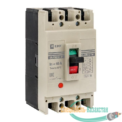 Выключатель автоматический 3п 63/40А 25кА ВА-99М PROxima EKF mccb99-63-40m