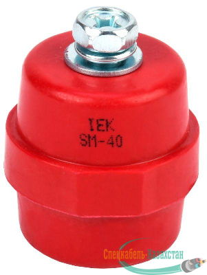 Изолятор SM40 (М8) силовой с болтом ИЭК YIS11-40-12-B