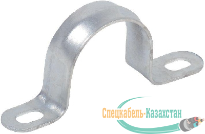 Скоба крепежная двухлапковая d21-22мм метал. IEK CMAT11-21-100