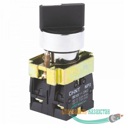 Переключатель NP2-BD33 3 полож. с фиксацией 2НО IP40 CHINT 574849