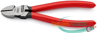 Бокорезы L-160мм твердость кромок 62 HRC черн. Knipex KN-7001160