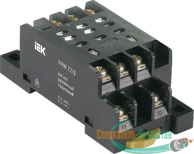 Разъем модульный РРМ77/3(PTF11A) для РЭК77/3(LY3) IEK RRP10D-RRM-3