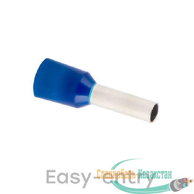 Наконечник штыревой втулочный изол. НШвИ 2.5-8 (уп.50шт) EKF nhvi-2.5-8