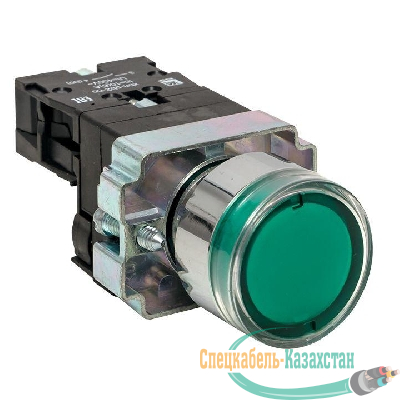 Кнопка BA31 с подсветкой 24В зел. NO PROxima EKF xb2-bw31-24