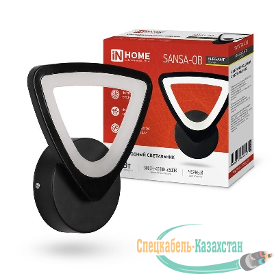 Светильник светодиодный ELEGANT SANSAR-B 15Вт 230В 3000-6500К 1050лм STEP COLOR черн. IN HOME 4690612043203