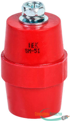 Изолятор SM51 (М8) силовой с болтом ИЭК YIS11-51-15-B