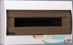 Корпус пластиковый навес. 18мод. IP41 ЩРН-П-18 SchE 31012DEK