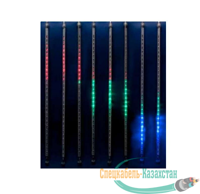 Гирлянда светодиодная "Падающие звезды" ULD-E2405-240/DTK MULTI METEOR 8 подвесов 240 LED 2.4х0.5м мульти IP44 Uniel 11122