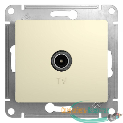 Механизм коннектора TV антены Glossa беж. SchE GSL000293