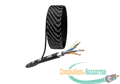Кабель витая пара F/UTP кат.5E 4х2х24AWG solid CU PE Outdoor черн. (м) Эра Б0044689