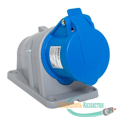 Розетка стационарная наружная 113 2Р+РЕ 16А 220В IP44 PROxima EKF ps-113-16-220-PRO