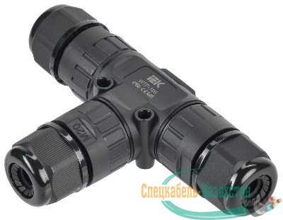 Коннектор кабельный герметичный WTP-106 3 PIN IP68 IEK UWC10-T-016-3-68