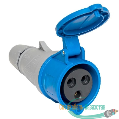 Розетка переносная 223 2P+PE 32А 220В IP44 PROxima EKF ps-223-32-220-PRO