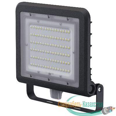 Прожектор светодиодный 80 682 NFL-03-100-6.5К-BL-LED 100Вт 6500К IP65 14200лм с датчиком черн. Navigator 80682
