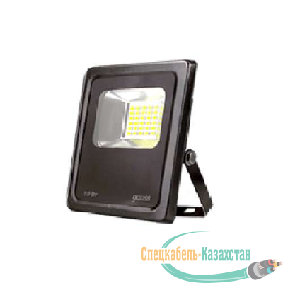 Прожектор светодиодный Elementary 10Вт IP65 6500К черн. Gauss 613100310