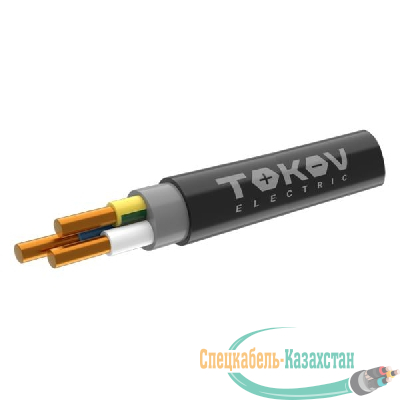 Кабель TOKOV ELECTRIC ППГнг(А)-HF 3х4 ОК (N PE) 0.66кВ (м) ТХМ00409115
