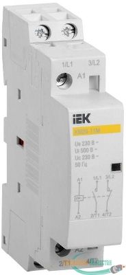 Контактор модульный КМ20-11М AC ИЭК MKK11-20-11