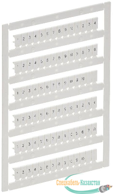 Маркер для CTS/CP 2.5кв.мм "1-10" ARMAFIX IEK AF-CT10D-M-D25-01