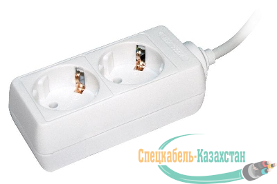 Удлинитель 2х3м с заземл. 16А IP20 У02 2P+PE 250В 3х1 IEK WYP10-16-02-03-Z-N