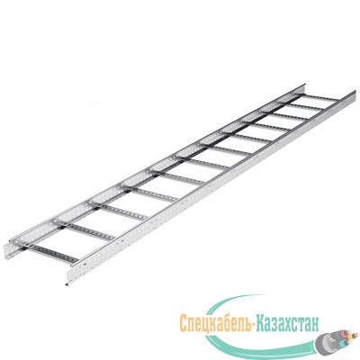 Лоток лестничный 50х100 L3000 сталь оцинк. DKC LL5010