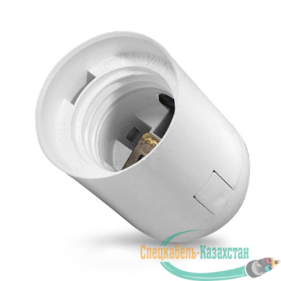 Патрон пластиковый подвесной Е27 бел. TOKOV ELECTRIC TKE-C01-PPL-27