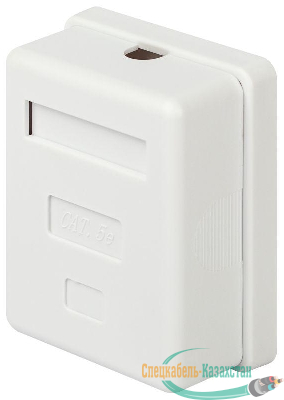 Розетка компьютерная 1-м RJ45 кат.5E неэкранир. Эра Б0056900
