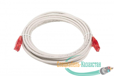 Патч-корд кат.5E U/UTP LSZH PC-LPM-UTP-RJ45-RJ45-C5e-5M-LSZH-GY 5 м. сер. Hyperline 42301