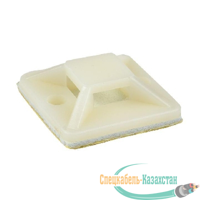 Площадка самоклеящаяся 30х30мм бел. (уп.100шт) EKF plc-30x30