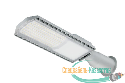 Светильник светодиодный уличный ДКУ RD 10 P 50W SHB 850 GR 477х138мм 50Вт 5000К IP66 консольн. сер. Русский Свет 17121023065
