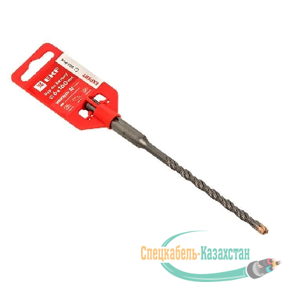 Бур по бетону SDS-plus 6х160мм 4 резца 4S спираль Expert EKF db-6-160-4x4