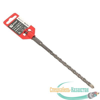 Бур по бетону SDS-plus 8х210мм 2 резца 4S спираль Master EKF db-8-210-2x4