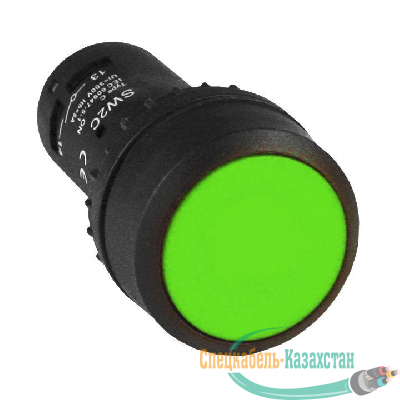 Кнопка SW2C-11 возвратная зел. NO+NC EKF sw2c-11s-g