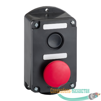 Пост кнопочный ПКЕ-222 2 У2 IP54 красн. гриб КЭАЗ 150757