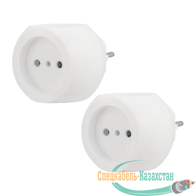 Разветвитель 3-м 6А Шар бел. (уп.2шт) Rexant 11-1063-2