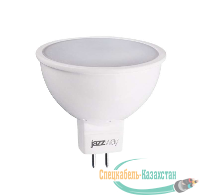 Лампа светодиодная PLED-ECO-JCDR 5Вт 4000К бел. GU5.3 400лм 220-240В JazzWay 1037107A
