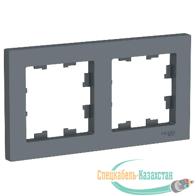Рамка 2-м ATLAS DESIGN универс. грифель SchE ATN000702
