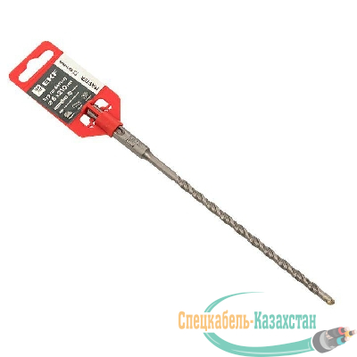 Бур по бетону SDS-plus 6х210мм 2 резца 4S спираль Master EKF db-6-210-2x4