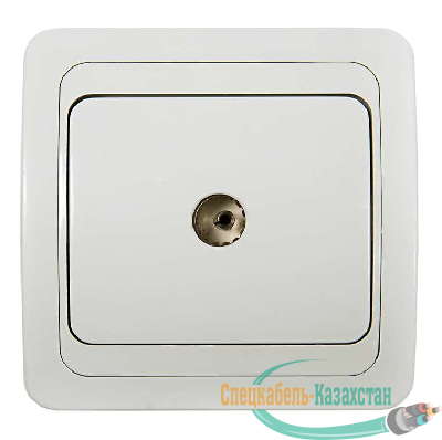 Розетка ТВ CLASSICO 2027 бел. ASD / IN HOME 4690612000411