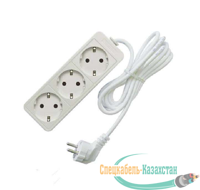 Удлинитель 3х3м с заземл. 16А IP20 3.5кВт Союз 481S-6303
