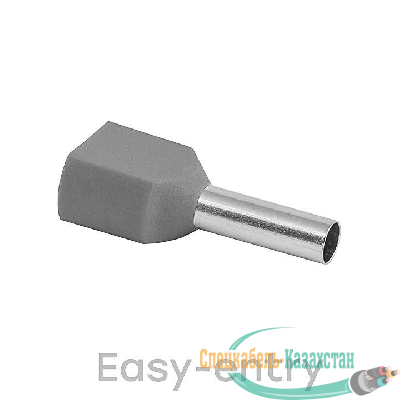 Наконечник штыревой втулочный изол. НШвИ(2) 4-12 (уп.50шт) EKF nhvi2-4.0-12