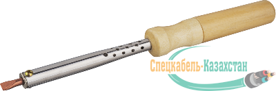 Паяльник 90 197 OSE-Pes05-80W-CP дерево; клин прямой ОНЛАЙТ 90197