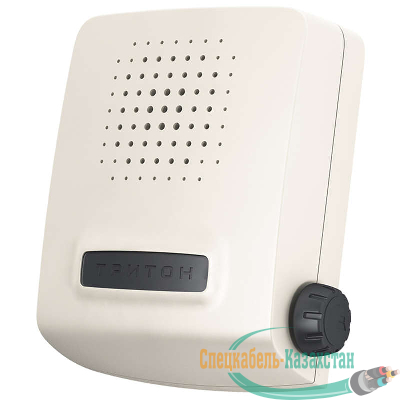 Звонок проводной Сверчок аэропорт регул. громкости 220В 80-90дБА бел. Тритон СВ-01Р