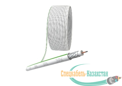 Кабель коаксиальный SAT 703 B.CCS/оплетка Al 75проц. PVC Simple 75Ом бел. (м) Эра Б0044608