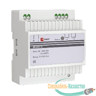 Блок питания 12В DR-60W-12 PROxima EKF dr-60w-12