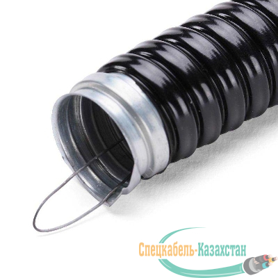 Металлорукав Р3-ЦПнг-LS 25 с протяжкой (уп.50м) Fortisflex 76649