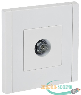 Розетка TV оконечная FORTE&PIANO FP228 бел. IEK FP-A10-O-K01