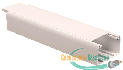 Кабель-канал 80х40 L2000 пластик ПРАЙМЕР ИЭК CKK40-080-040-1-K01