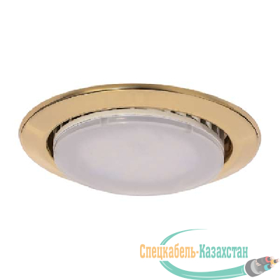 Светильник Montana 53 0 04 slim штампов. неповорот. GX53 тонкий зол. ИТАЛМАК IT8788
