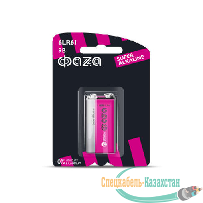 Элемент питания алкалиновый "крона" 6LR61 Super Alkaline BL-1 ФАZА 4897062858412