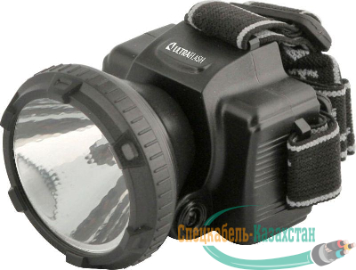 Фонарь налобный аккумуляторный LED 5366 (220В LED 2 режима; черн.) Ultraflash 11649
